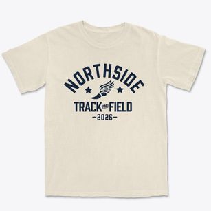 Northside High School Track and Field Premium Heavyweight T-shirt