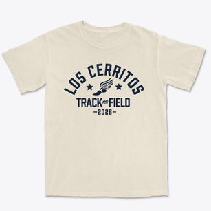 Los Cerritos Elementary School Track and Field Premium Heavyweight T-shirt