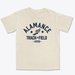 Alamance Elementary School Track and Field Premium Heavyweight T-shirt