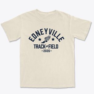 Edneyville Elementary School Track and Field Premium Heavyweight T-shirt
