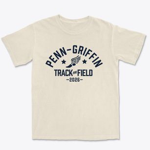 Penn-griffin Track and Field Premium Heavyweight T-shirt