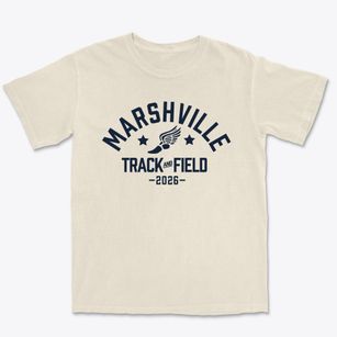 Marshville Elementary School Track and Field Premium Heavyweight T-shirt