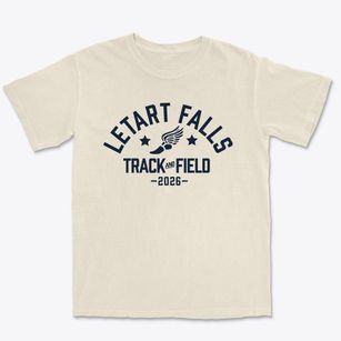 Letart Falls Elementary School Track and Field Premium Heavyweight T-shirt