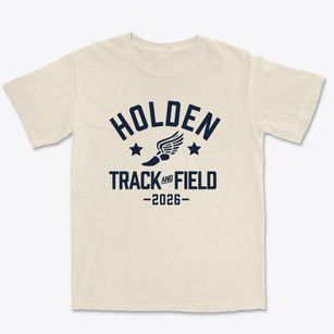 Holden Elementary School Track and Field Premium Heavyweight T-shirt