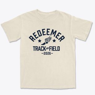 Redeemer Christian School Track and Field Premium Heavyweight T-shirt