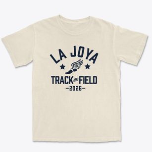La Joya Middle School Track and Field Premium Heavyweight T-shirt