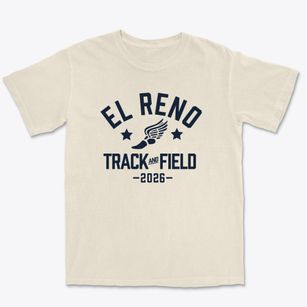 El Reno Senior High School Track and Field Premium Heavyweight T-shirt