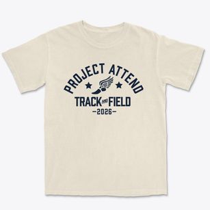 Project Attend Track and Field Premium Heavyweight T-shirt
