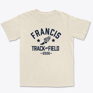 Francis Primary School Track and Field Premium Heavyweight T-shirt