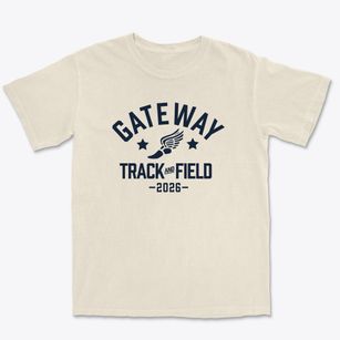 Gateway Academy Track and Field Premium Heavyweight T-shirt