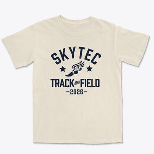 Skytec Intermediate School Track and Field Premium Heavyweight T-shirt