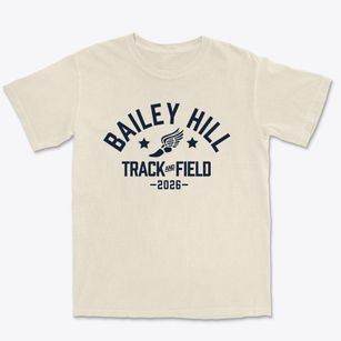 Bailey Hill Elementary School Track and Field Premium Heavyweight T-shirt