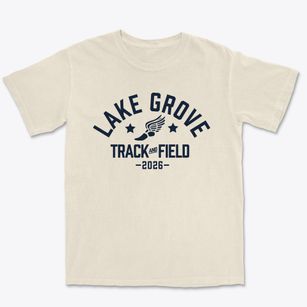 Lake Grove Elementary School Track and Field Premium Heavyweight T-shirt