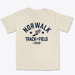 Norwalk High School Track and Field Premium Heavyweight T-shirt