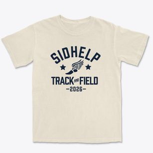 Sidhelp Track and Field Premium Heavyweight T-shirt
