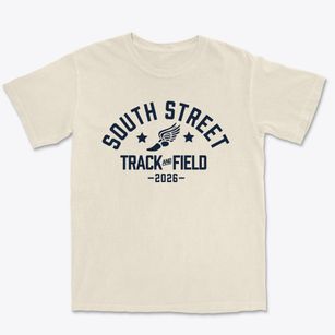 South Street Elementary School Track and Field Premium Heavyweight T-shirt