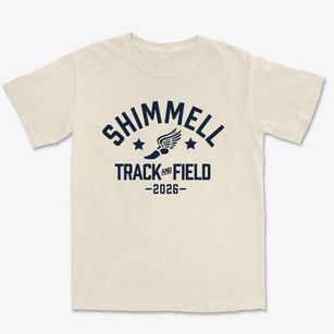 Shimmell Elementary School Track and Field Premium Heavyweight T-shirt