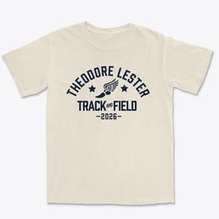 Theodore Lester Elementary School Track and Field Premium Heavyweight T-shirt