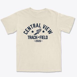 Central View Elementary School Track and Field Premium Heavyweight T-shirt