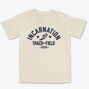 Incarnation Parish Track and Field Premium Heavyweight T-shirt