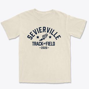 Sevierville Middle School Track and Field Premium Heavyweight T-shirt