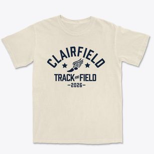 Clairfield Elementary School Track and Field Premium Heavyweight T-shirt