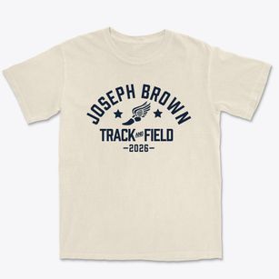 Joseph Brown Elementary School Track and Field Premium Heavyweight T-shirt