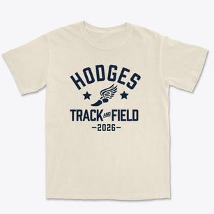 Hodges Elementary School Track and Field Premium Heavyweight T-shirt