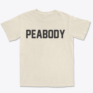 Peabody Massachusetts Classic Block Premium Heavyweight T-shirt