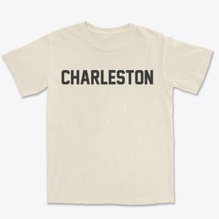 Charleston West Virginia Classic Block Premium Heavyweight T-shirt