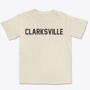 Clarksville Texas Classic Block Premium Heavyweight T-shirt