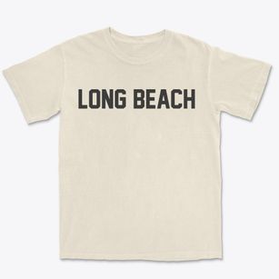 Long Beach Indiana Classic Block Premium Heavyweight T-shirt