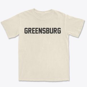Greensburg Louisiana Classic Block Premium Heavyweight T-shirt