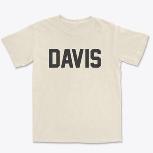 Davis North Carolina Classic Block Premium Heavyweight T-shirt