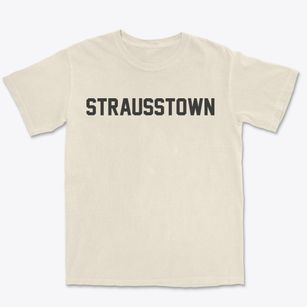 Strausstown Pennsylvania Classic Block Premium Heavyweight T-shirt