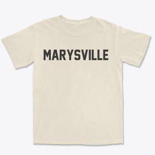 Marysville California Classic Block Premium Heavyweight T-shirt
