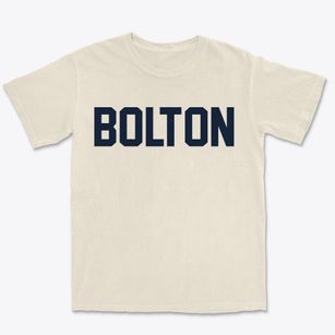 Bolton Massachusetts Classic Block Premium Heavyweight T-shirt