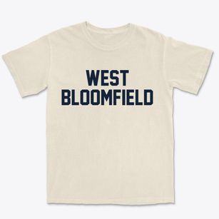 West Bloomfield New York Classic Block Premium Heavyweight T-shirt