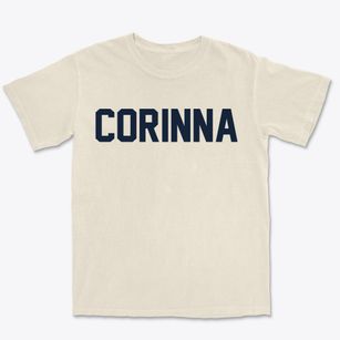Corinna Maine Classic Block Premium Heavyweight T-shirt