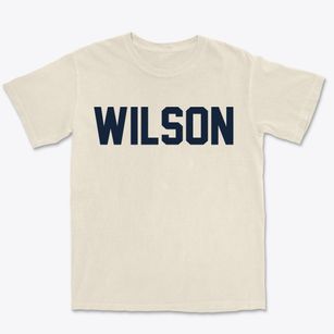 Wilson Wyoming Classic Block Premium Heavyweight T-shirt