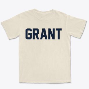 Grant Wisconsin Classic Block Premium Heavyweight T-shirt