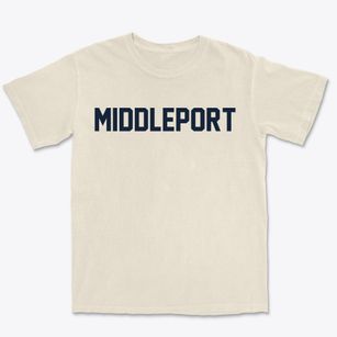 Middleport New York Classic Block Premium Heavyweight T-shirt