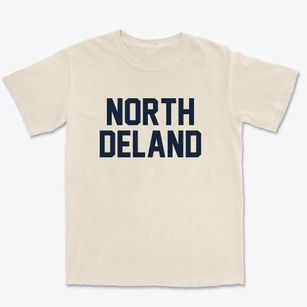 North Deland Florida Classic Block Premium Heavyweight T-shirt