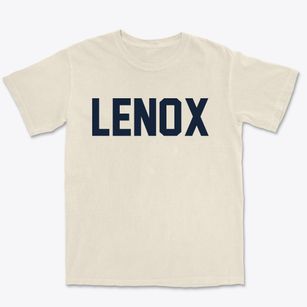 Lenox Iowa Classic Block Premium Heavyweight T-shirt