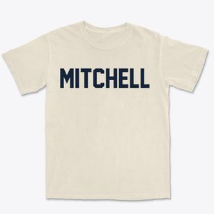 Mitchell Illinois Classic Block Premium Heavyweight T-shirt