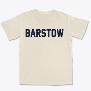 Barstow California Classic Block Premium Heavyweight T-shirt