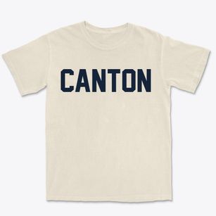 Canton Massachusetts Classic Block Premium Heavyweight T-shirt