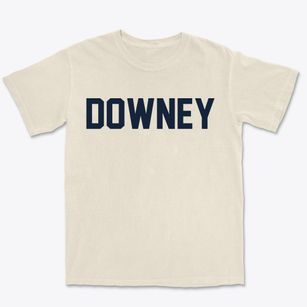 Downey California Classic Block Premium Heavyweight T-shirt