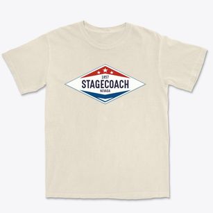 Stagecoach Nevada Diamond Star Premium Heavyweight T-shirt