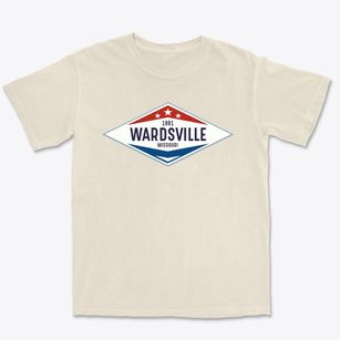 Wardsville Missouri Diamond Star Premium Heavyweight T-shirt